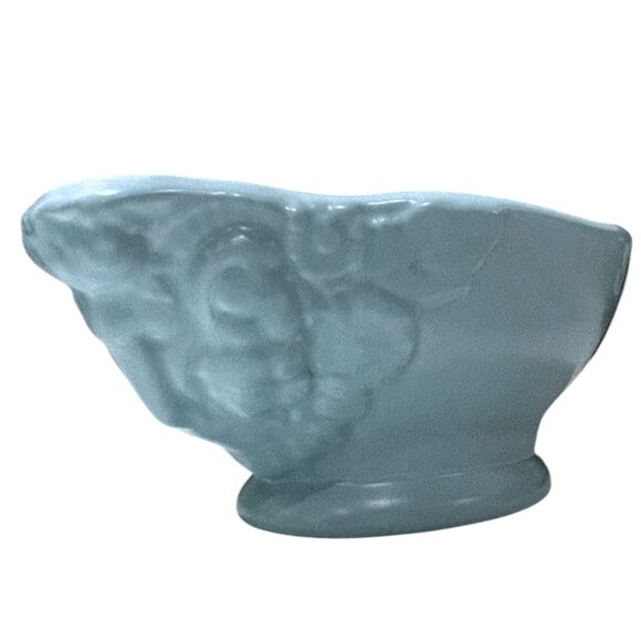 Vintage Metlox Pottery California Mission Bell Ceramic Rams Head Pottery Planter - Picture 6 of 13